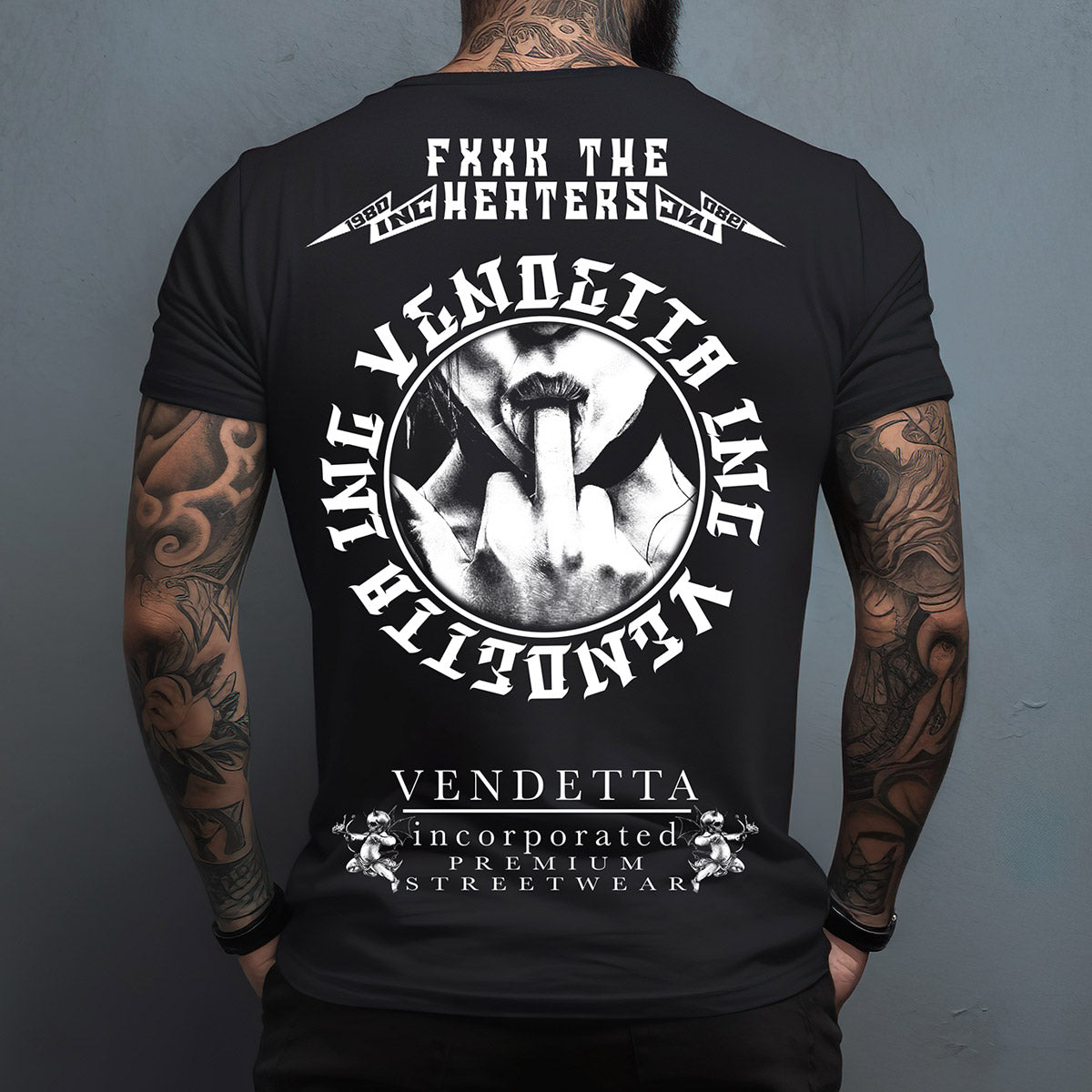 Vendetta Inc. Shirt F.2.0 schwarz VD-1210