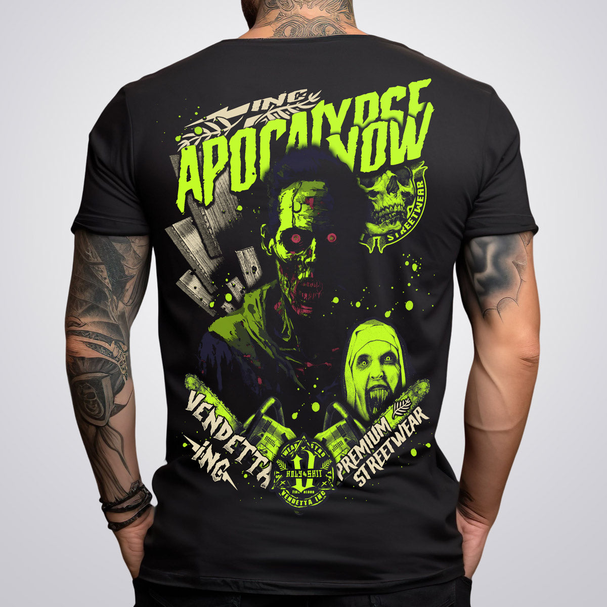 Vendetta Inc. Herren Shirt Apocalypse schwarz VD-1305