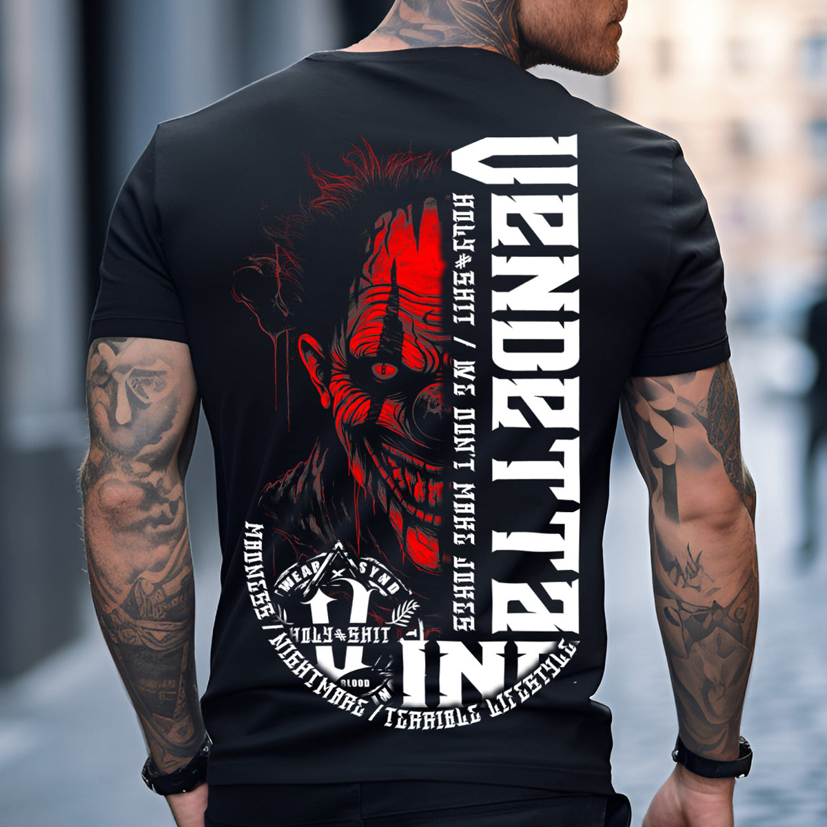 Vendetta Inc. Shirt Insane Clown schwarz VD-1317