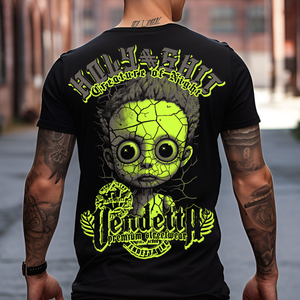 Vendetta Inc. Shirt schwarz Creature VD-1298
