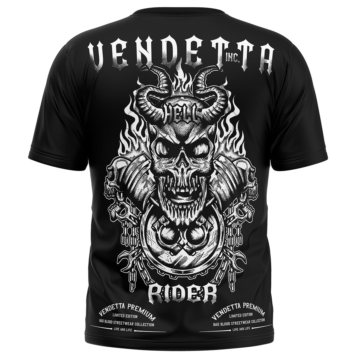 Vendetta Inc. Shirt Hell Rider schwarz 1372