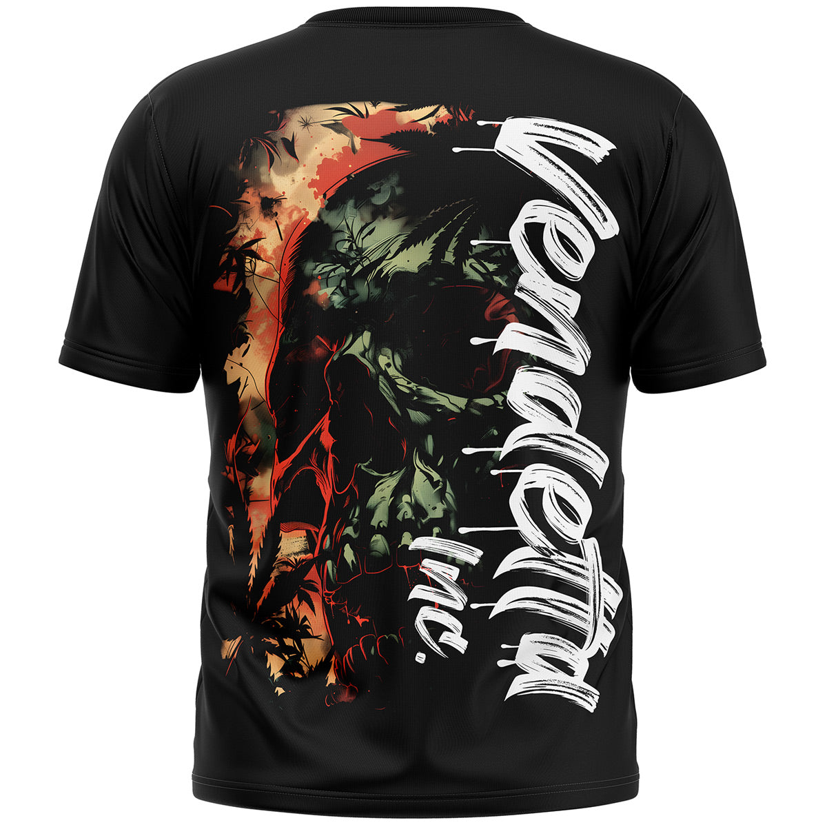 Vendetta Inc. Shirt Skull Mary schwarz VD-1412