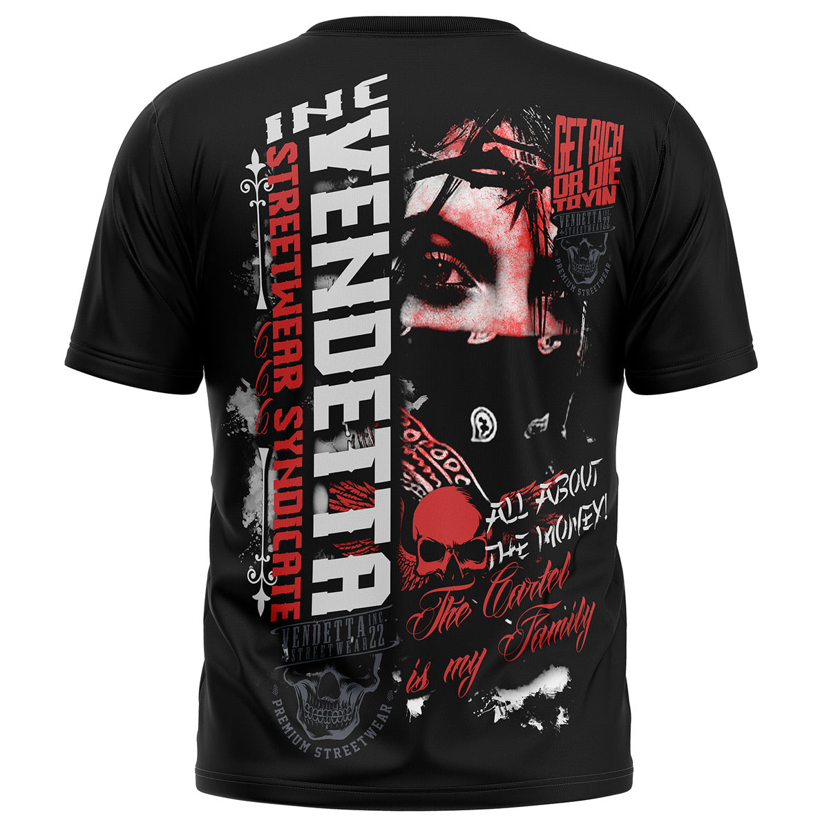 Vendetta Inc. Shirt Cartel schwarz VD-1417