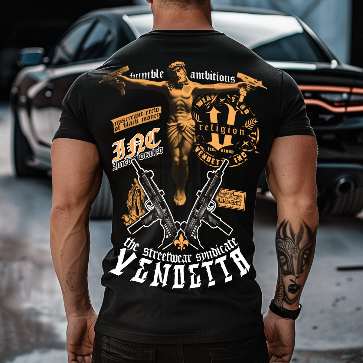 Vendetta Inc. Shirt schwarz Humble Money VD-1356