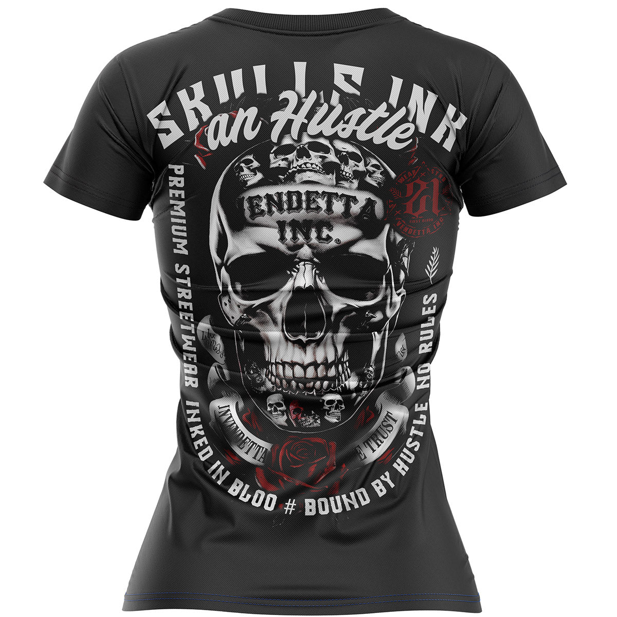 Vendetta Inc. Shirt Skull Ink schwarz VD-0041