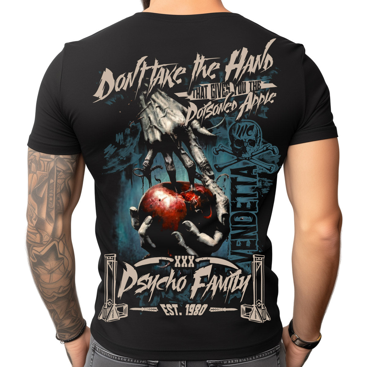 Vendetta Inc. Shirt Family schwarz VD-1400