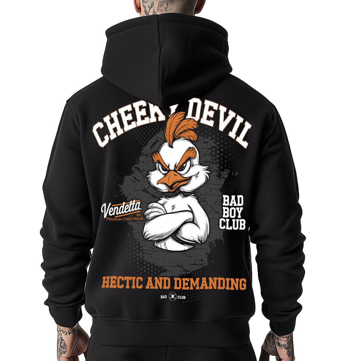 Vendetta Inc. Hoodie Bad Boy Club schwarz VD-4069