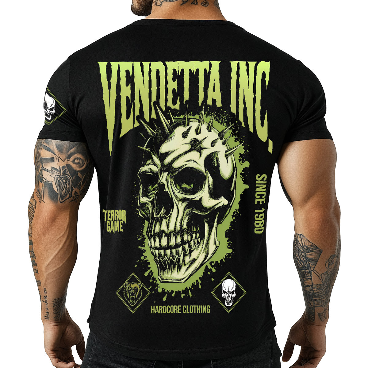 Vendetta Inc. Shirt Terror Game schwarz VD-1477
