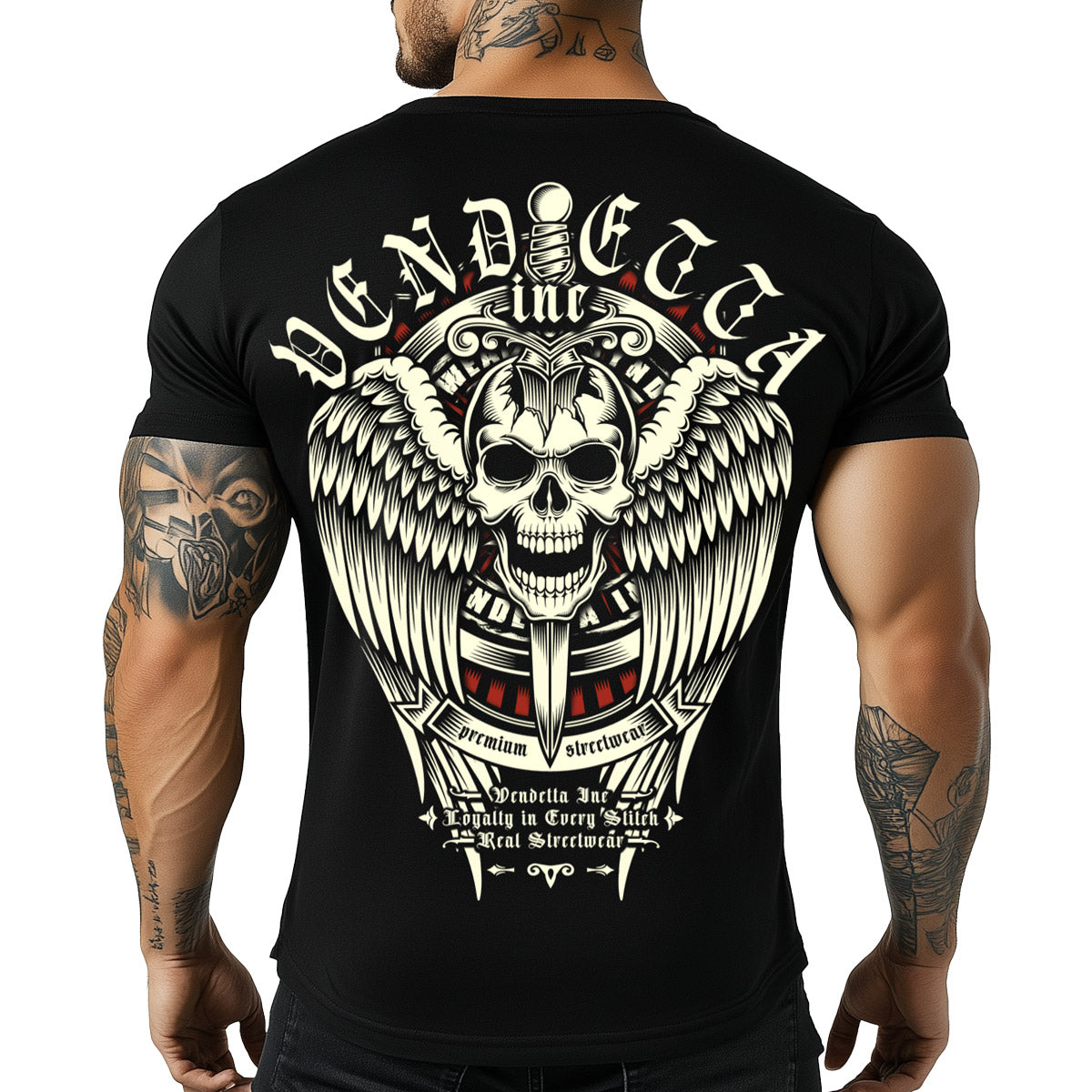 Vendetta Inc. Shirt Loyal Fly schwarz VD-1309