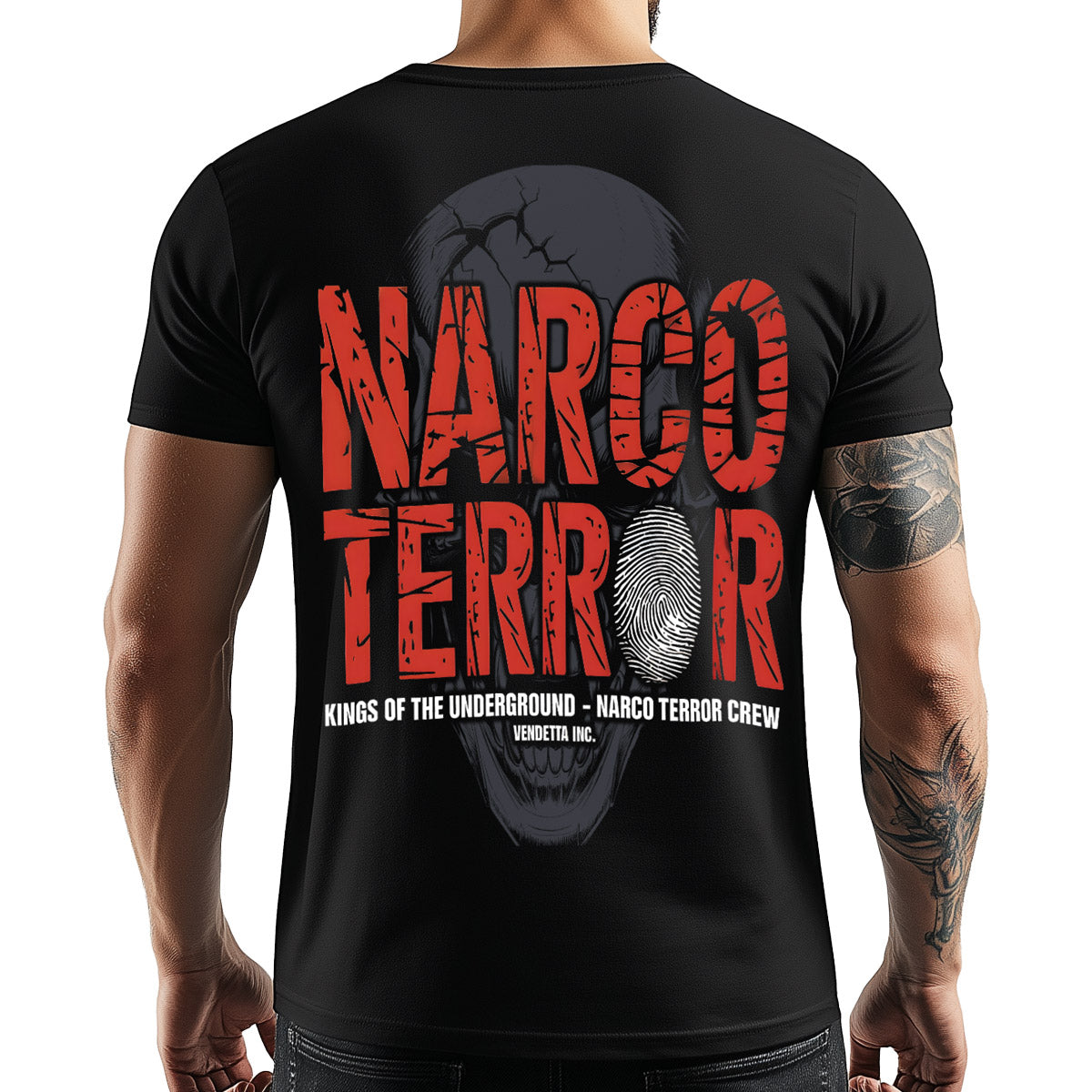 Vendetta Inc. Shirt Narco Terror schwarz VD-1490