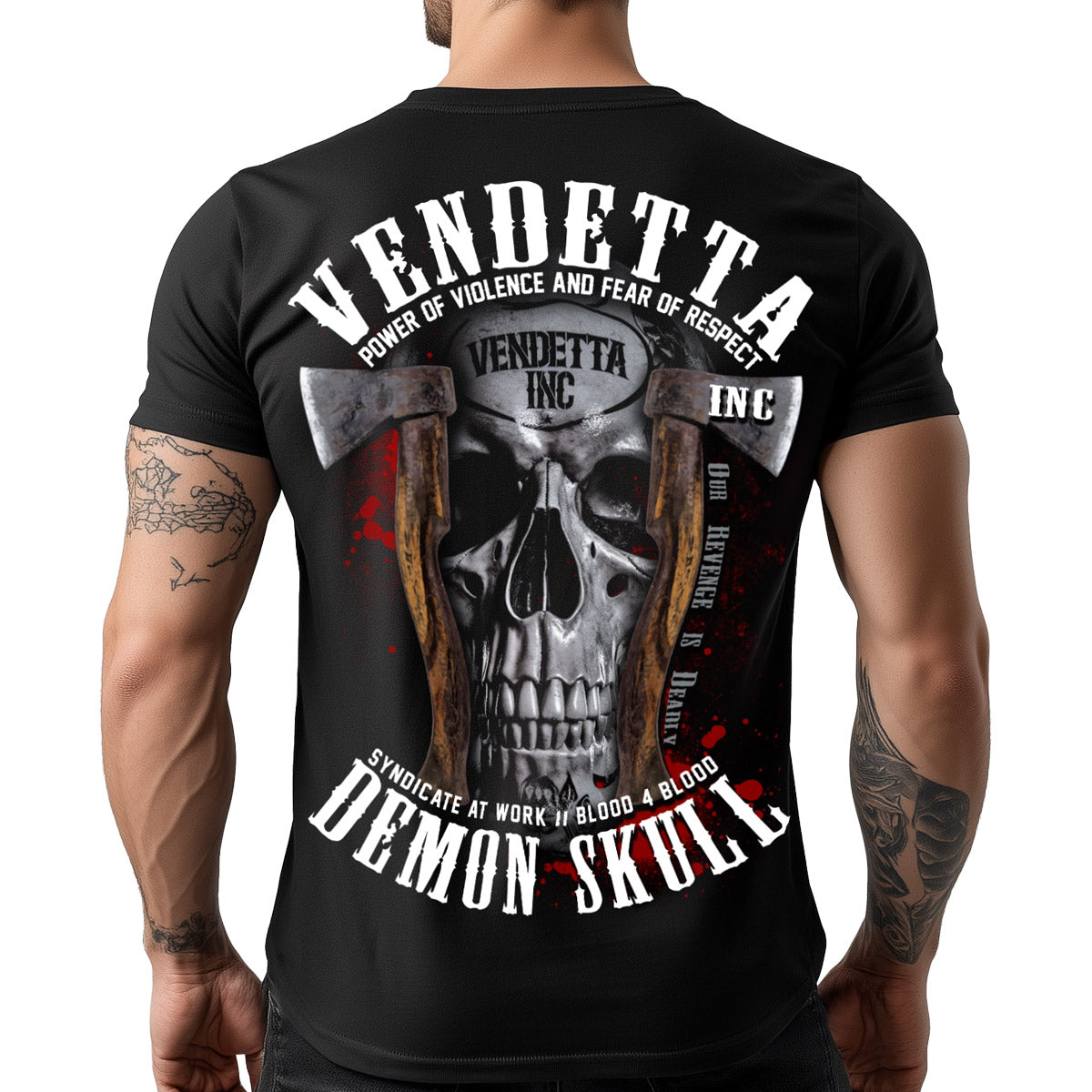 Vendetta Inc. Shirt Demon schwarz VD-1497