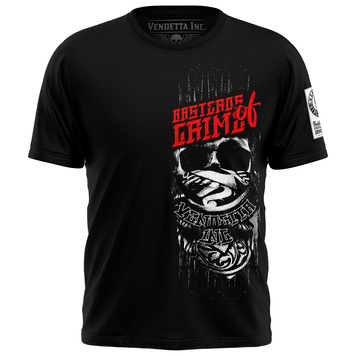 Vendetta Inc. Shirt GCB Mask schwarz VD-1246