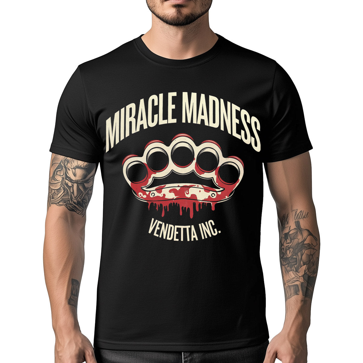 Vendetta Inc. Shirt Miracle schwarz VD-1519