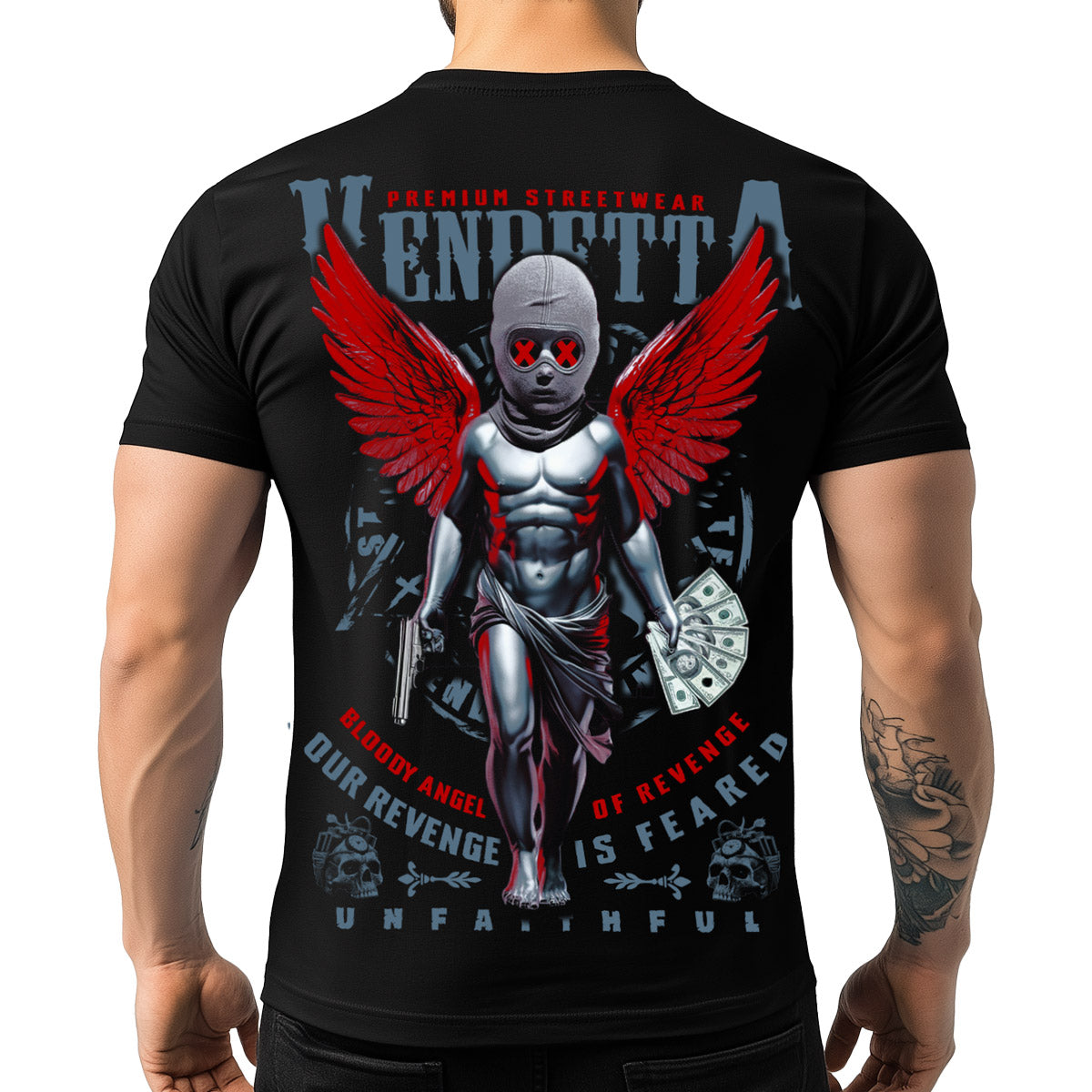 Vendetta Inc. Shirt Feared schwarz VD-1508