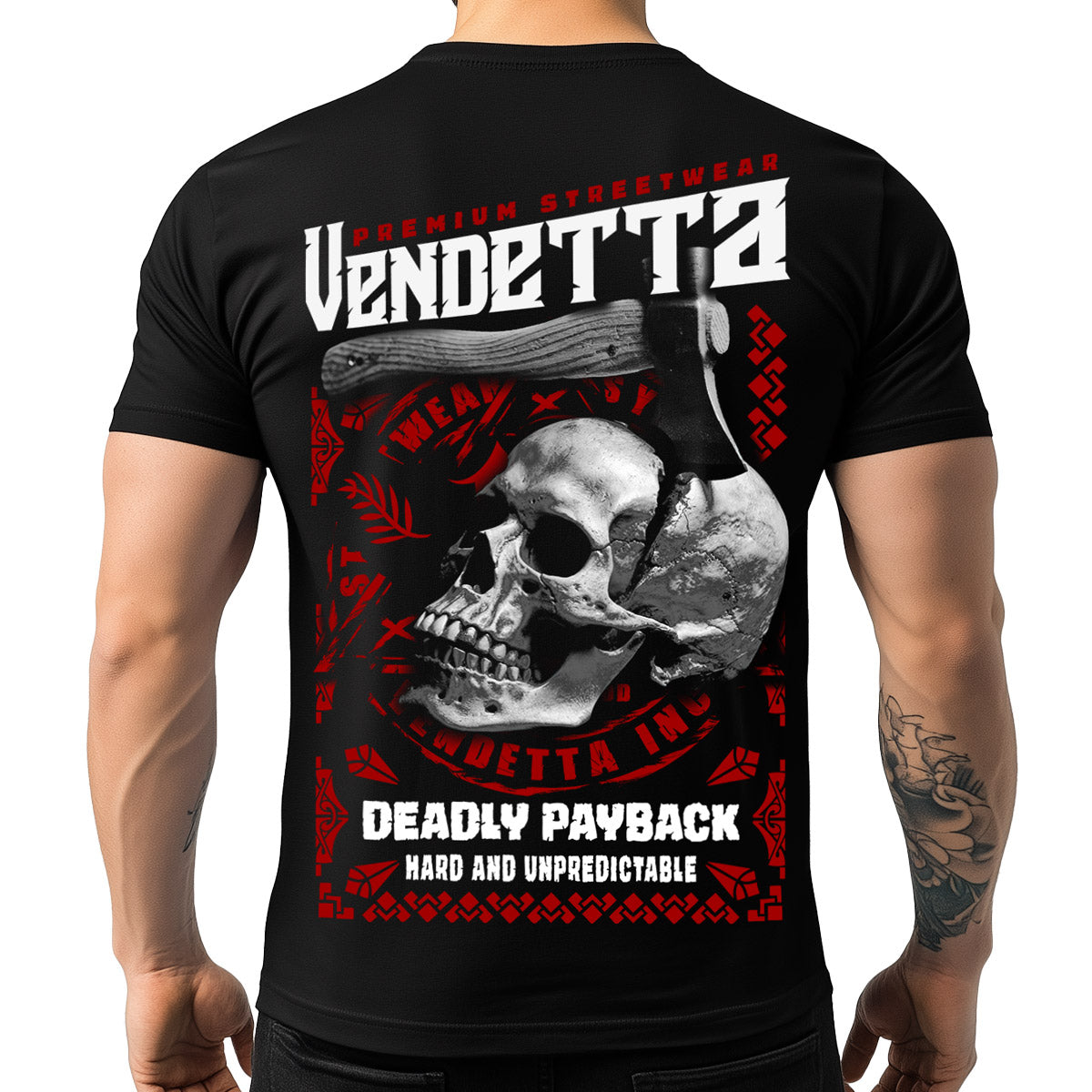 Vendetta Inc. Shirt Payback schwarz VD-1512