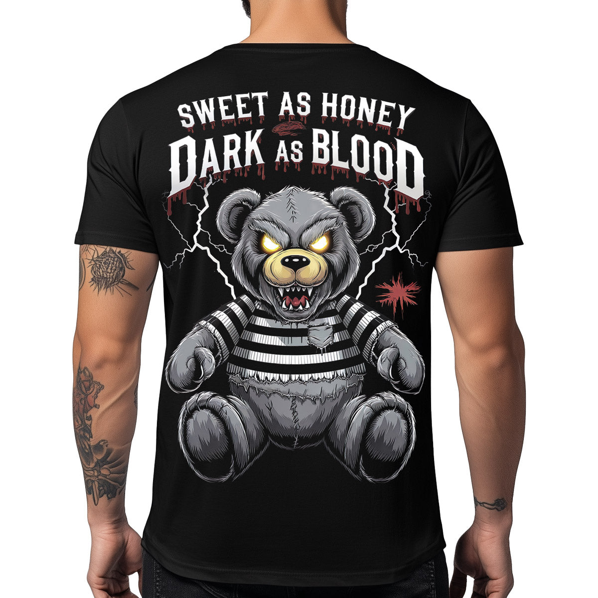 Vendetta Inc. Shirt Sweet as Honey schwarz VD-1548