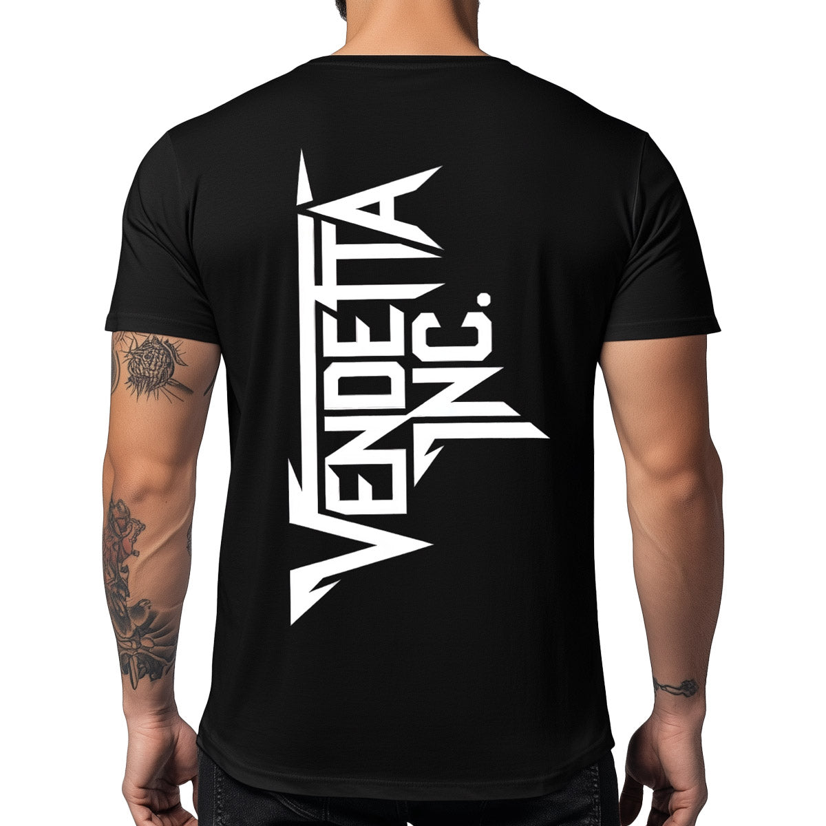 Vendetta Inc. Shirt Logo V schwarz VD-1550