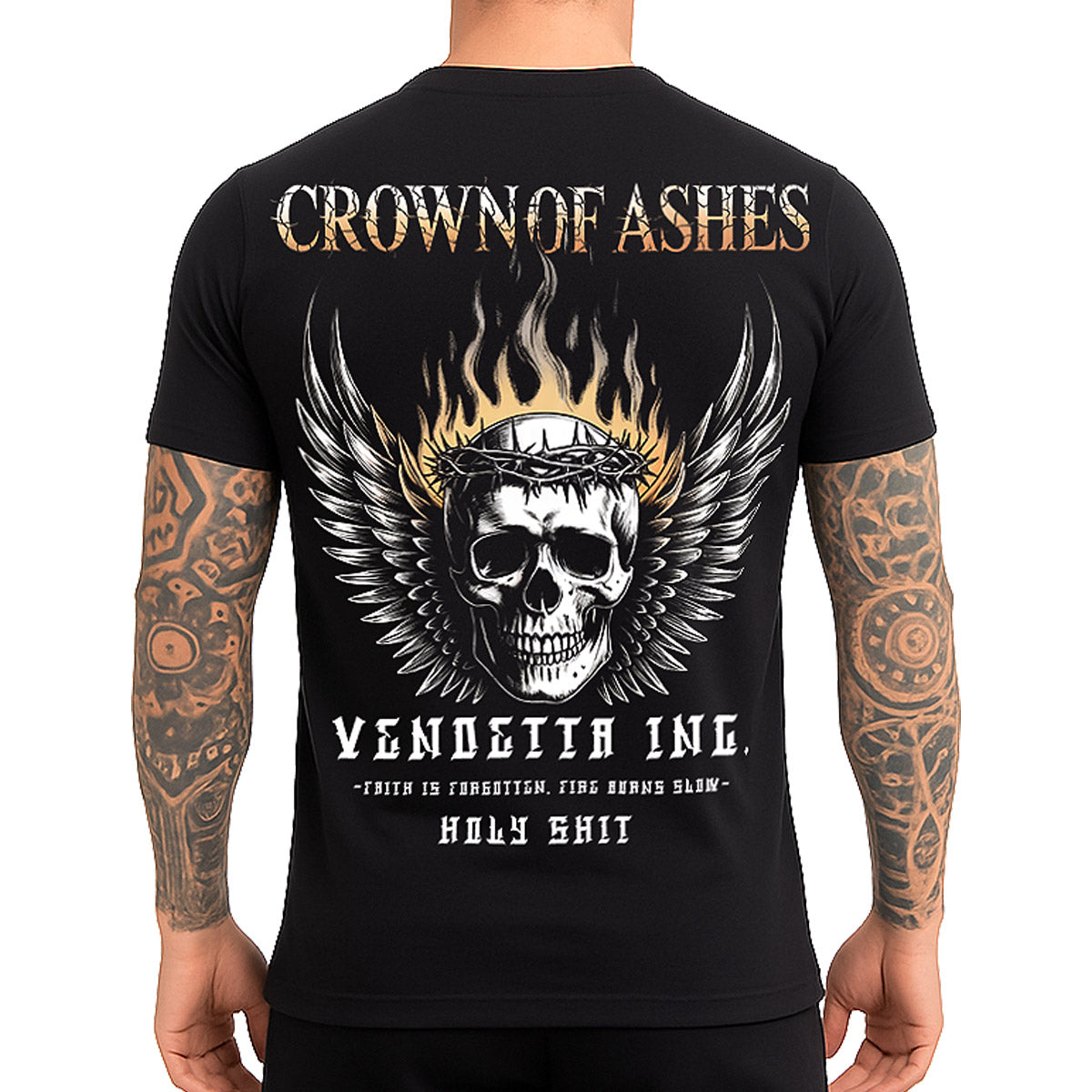Vendetta Inc. Shirt Crown of Ashes schwarz