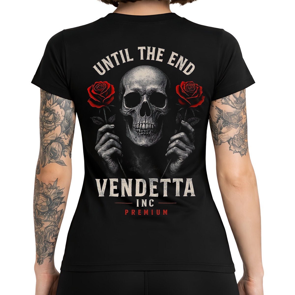 Vendetta Inc. Shirt Until The End schwarz