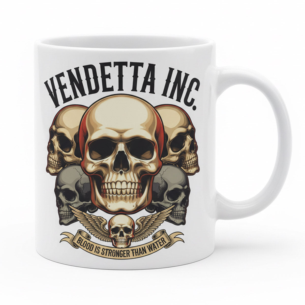 Vendetta Inc. Print Tasse – Bloodline Skull 1069 Mug