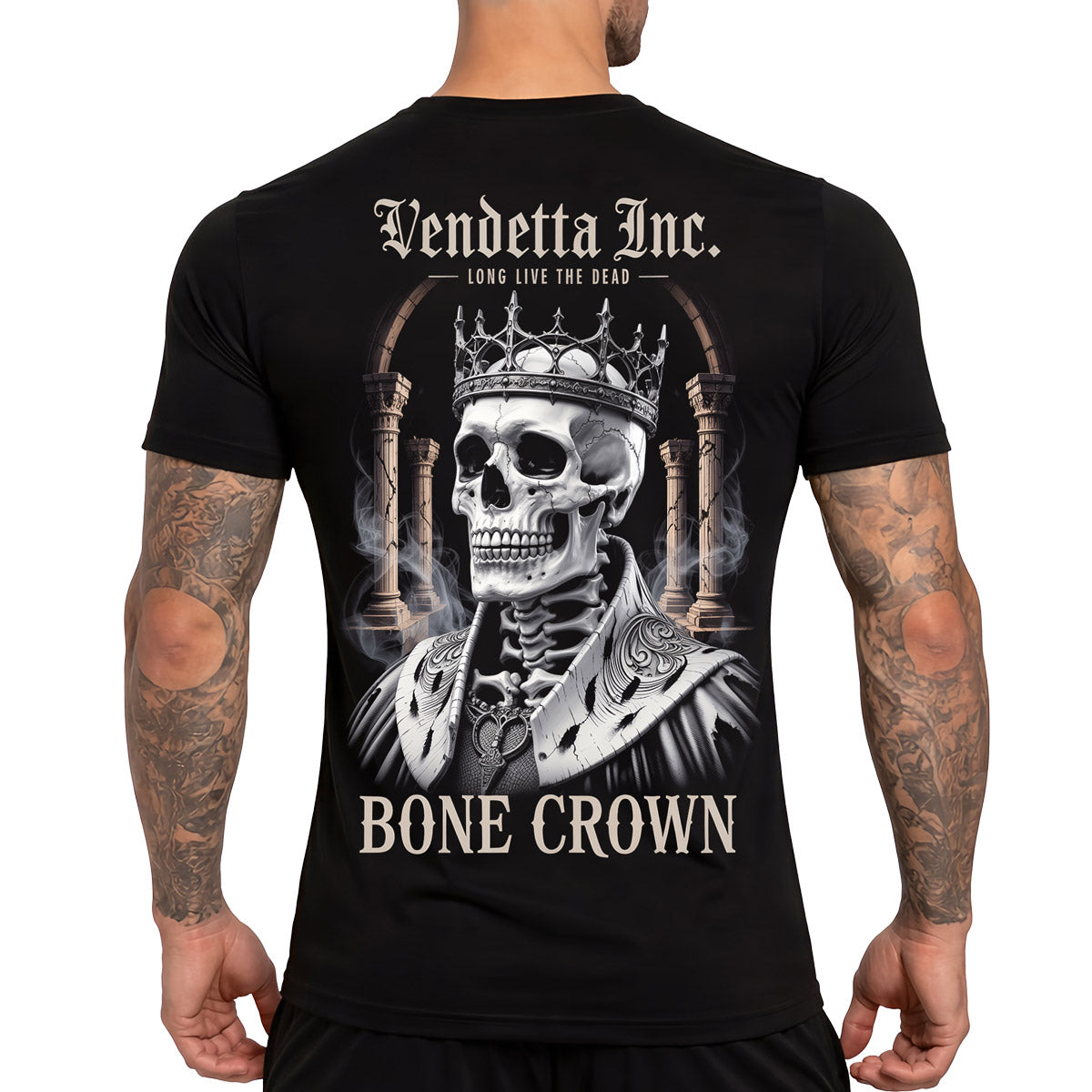 Vendetta Inc. Shirt Royal Bones schwarz