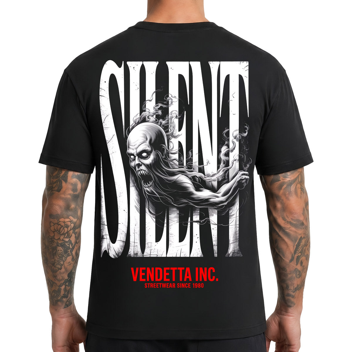 Vendetta Inc. Shirt Silent Scream schwarz