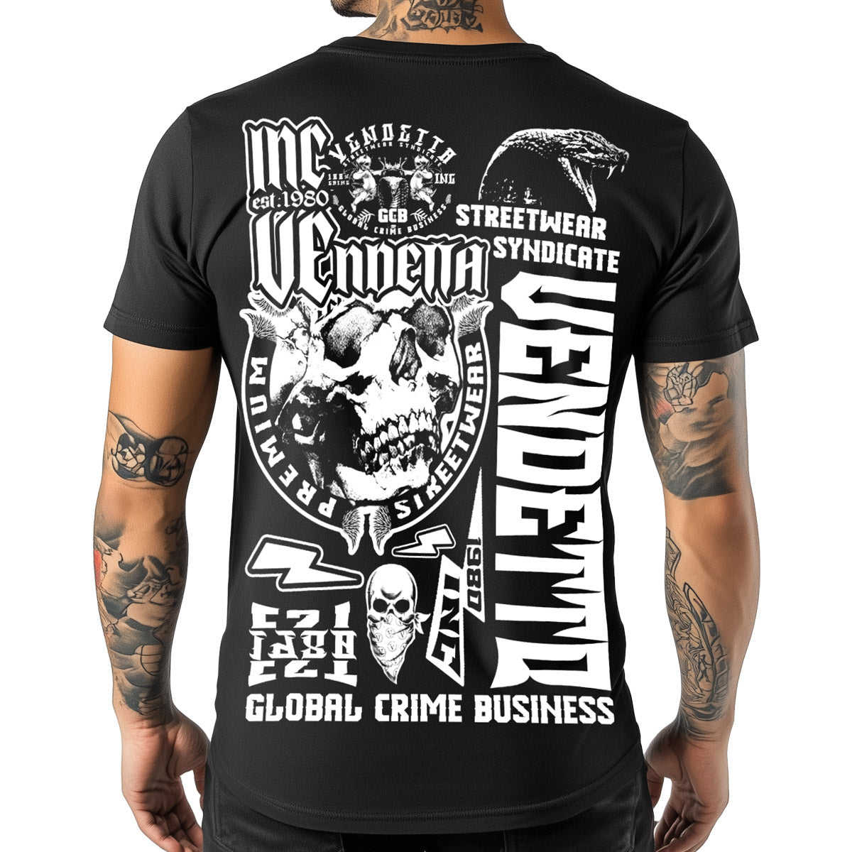 Vendetta Inc. Shirt Syndicate 2.0 schwarz