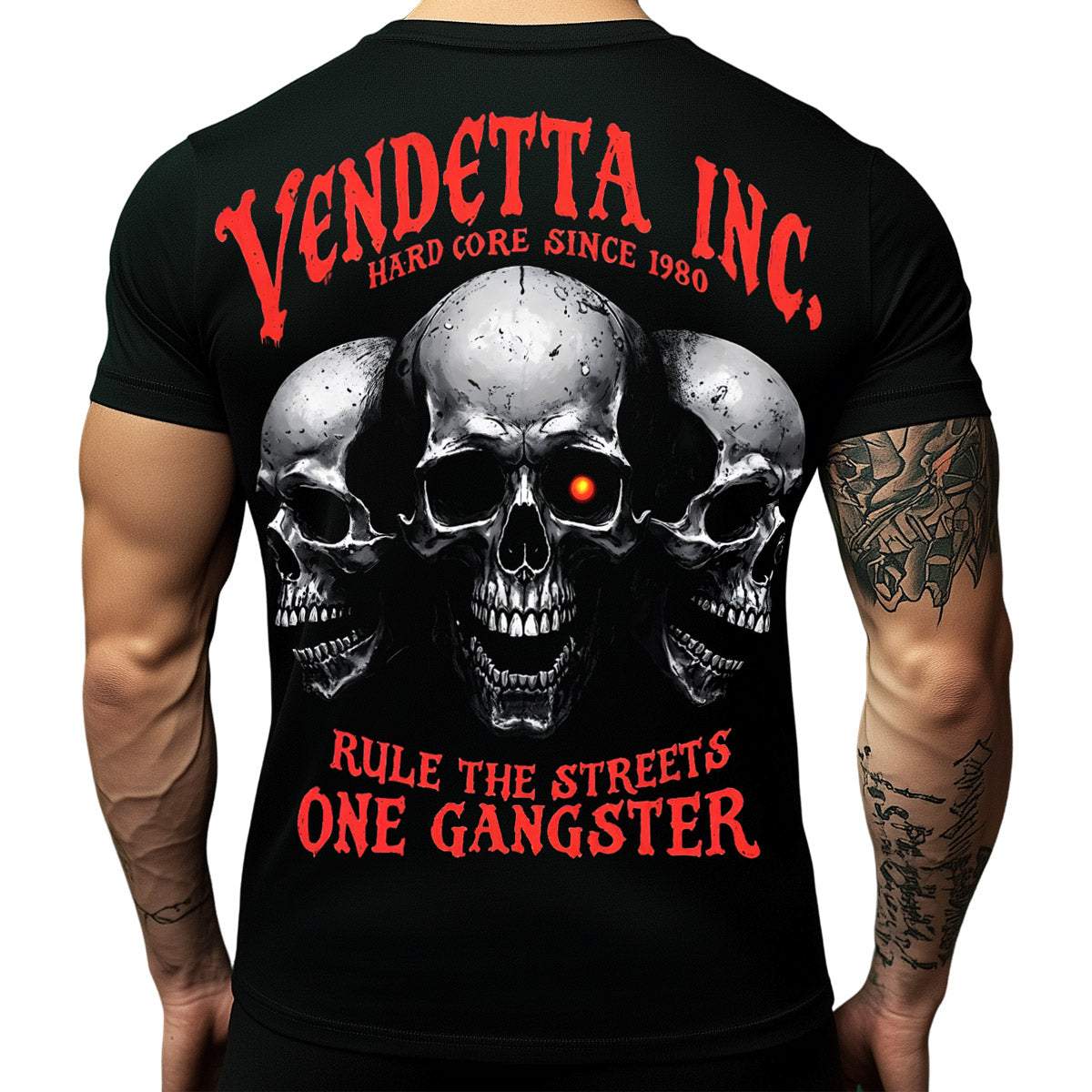 Vendetta Inc. Shirt One Gangster schwarz