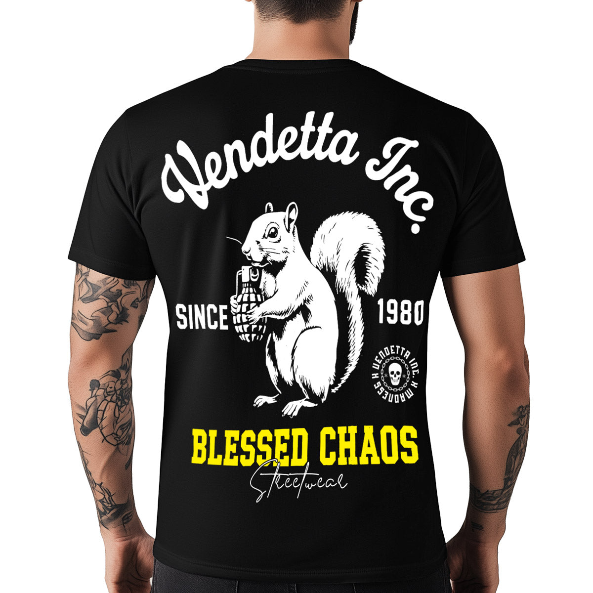 Vendetta Inc. Shirt Blessed Chaos schwarz