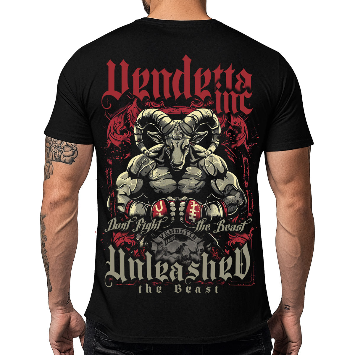 Vendetta Inc. Shirt Ram Rage schwarz VD-1566