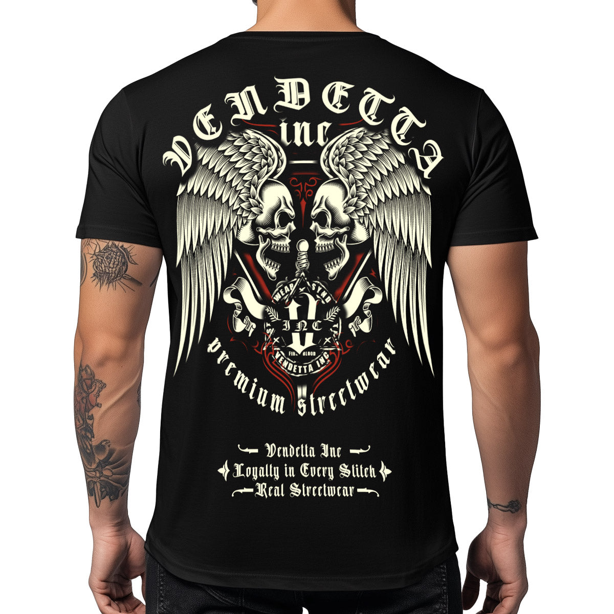 Vendetta Inc. Shirt Rebellion schwarz VD-1310