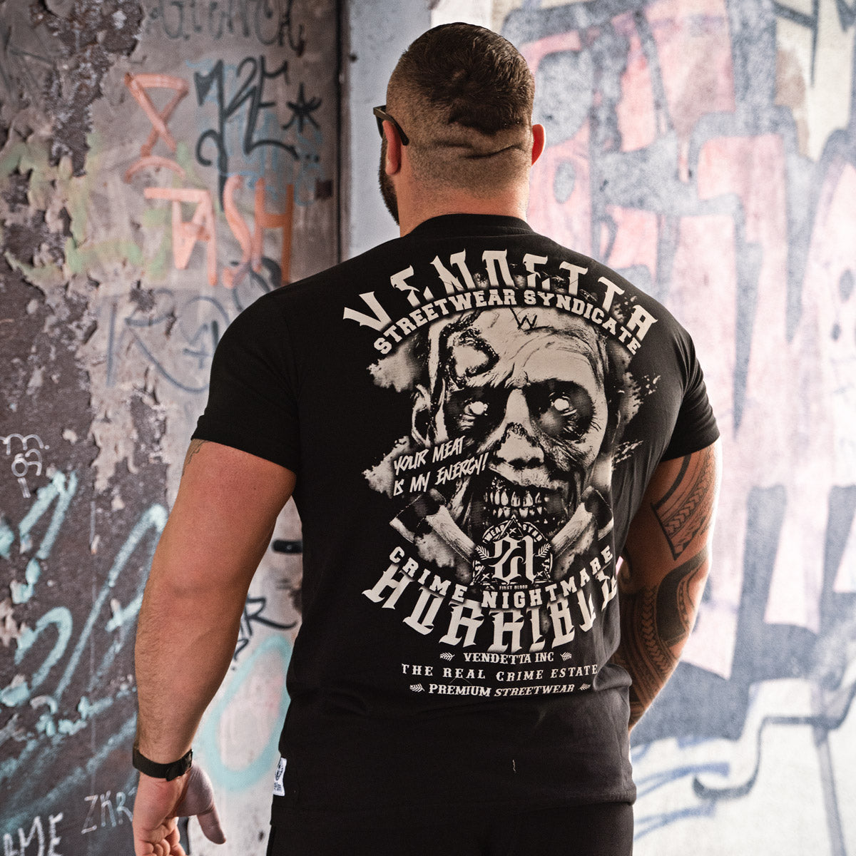 Vendetta Inc. Shirt Crime Nightmare schwarz VD-1201