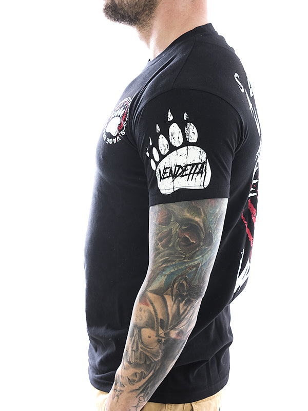 Vendetta Inc. Shirt Savage Beast 1028 schwarz