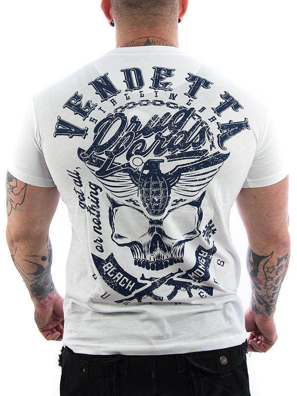 Vendetta Inc. Shirt Black Money weiß VD-1095