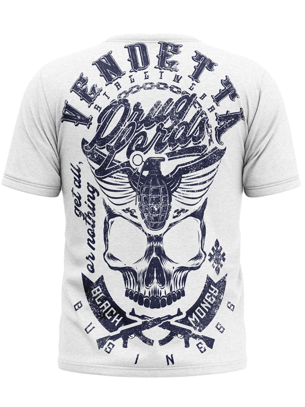 Vendetta Inc. Shirt Black Money weiß VD-1095