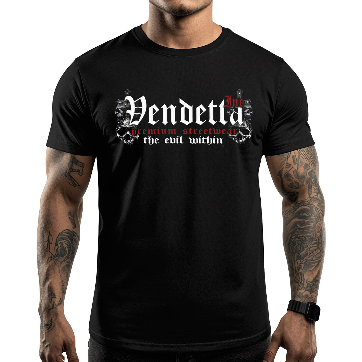 Vendetta Inc. Shirt Holy Fear schwarz VD-1577