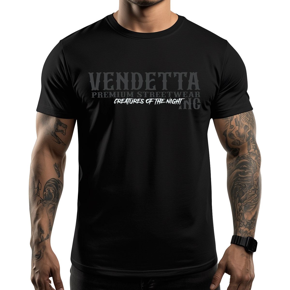 Vendetta Inc. Shirt Pray for Me schwarz VD-1578