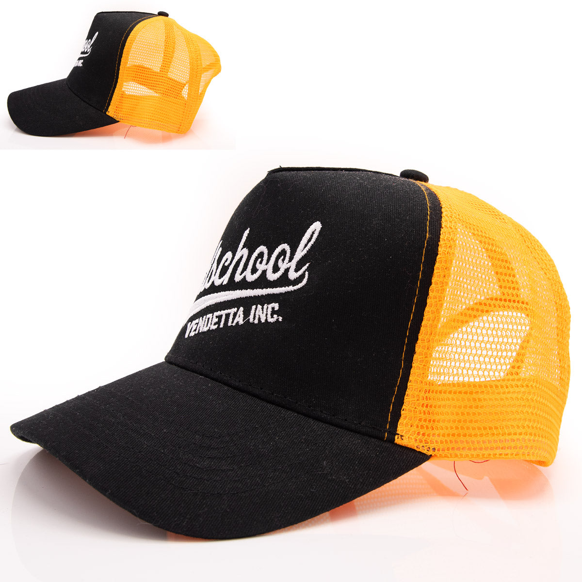 Vendetta Inc. Snapback Trucker Oldschool Vibe schwarz