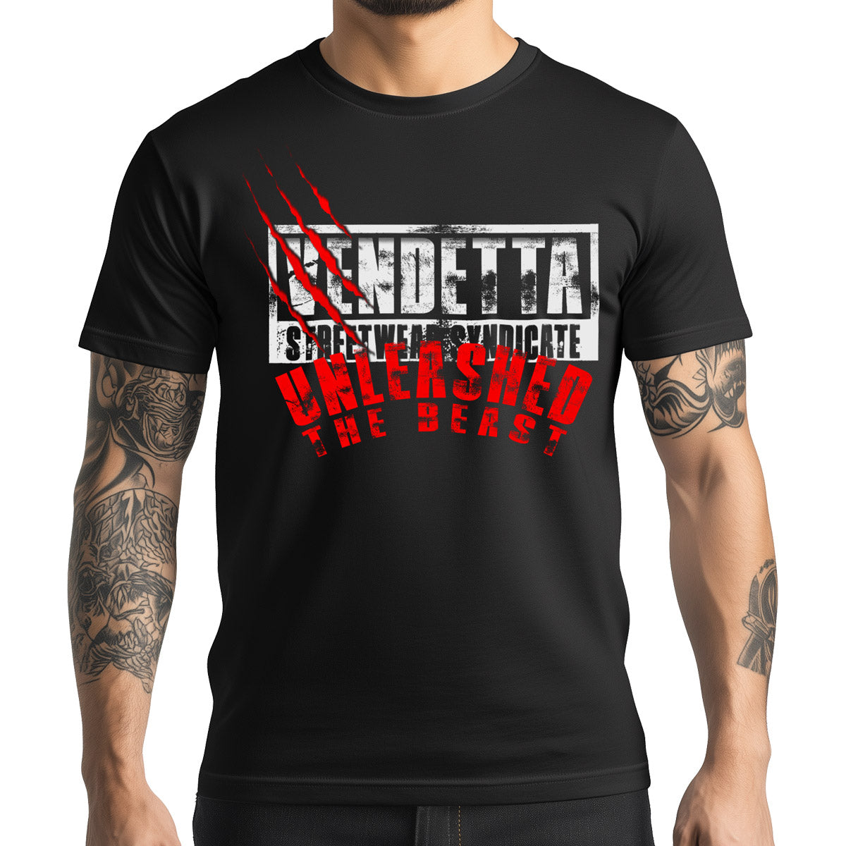 Vendetta Inc. Shirt Beast 2.0 schwarz VD-1256