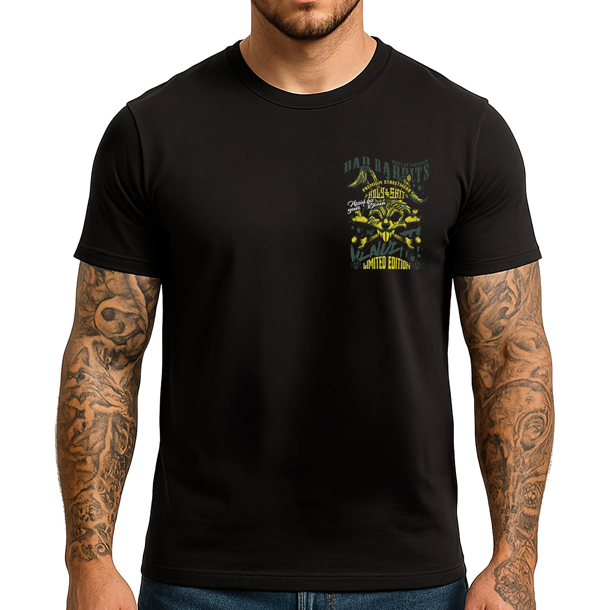 Vendetta Inc. Shirt Acid Bunny schwarz VD-1606