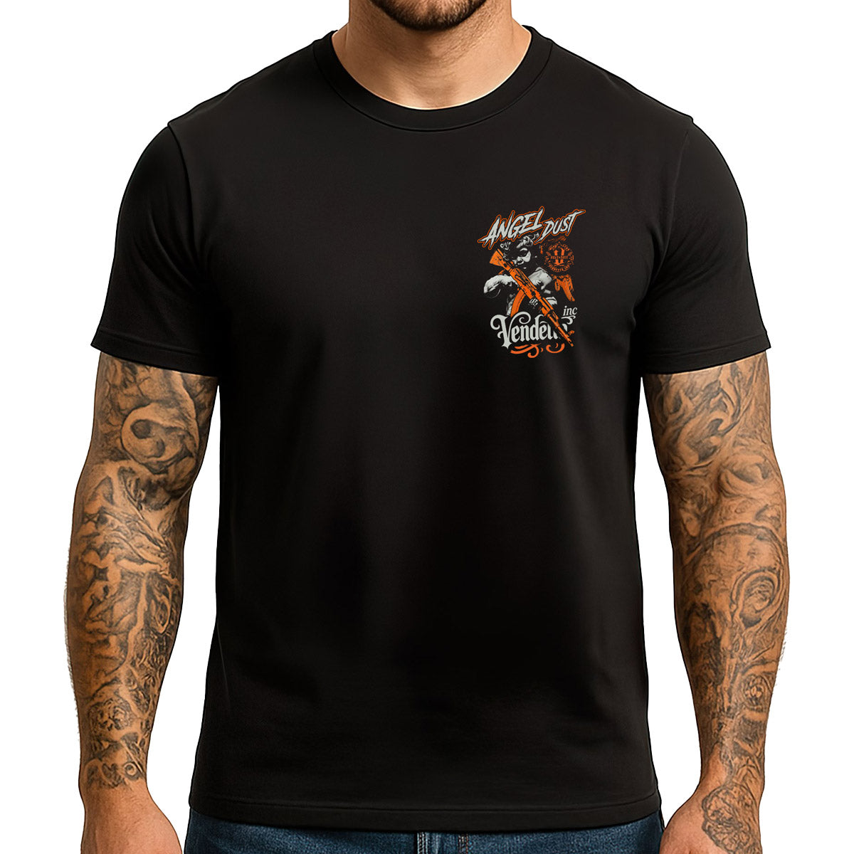 Vendetta Inc. Shirt Angel Dust schwarz VD-1632