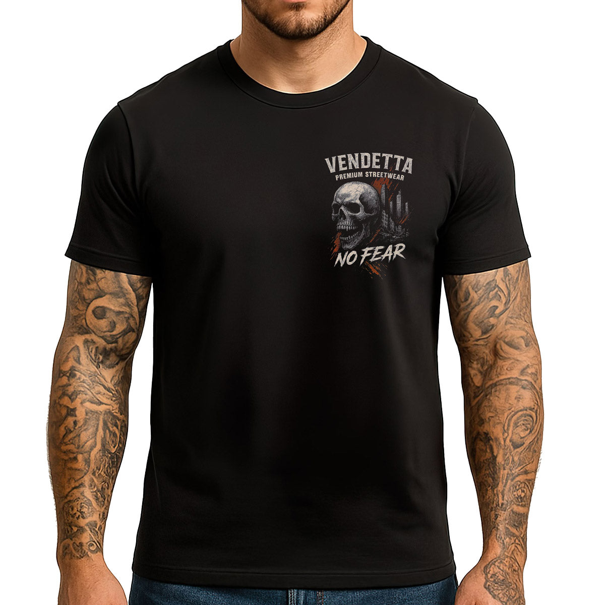 Vendetta Inc. Skull City schwarz VD-1638