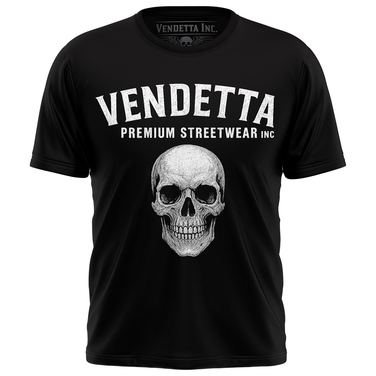 Vendetta Inc. Premium Skull schwarz VD-1649
