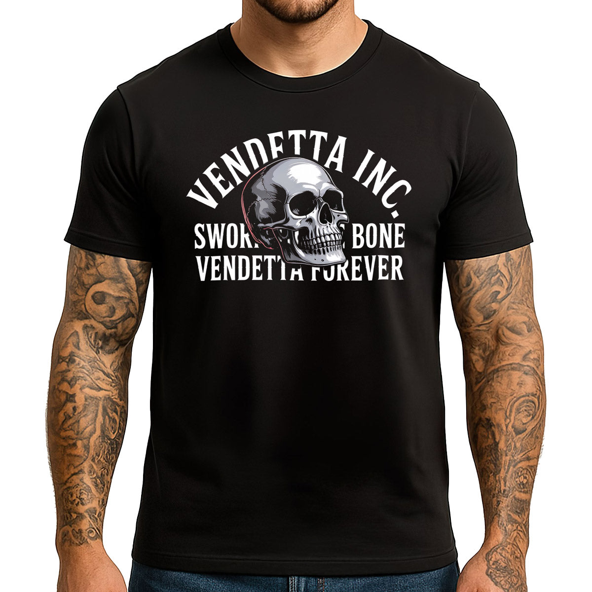 Vendetta Inc. Shirt Sworn Legacy schwarz VD-1643