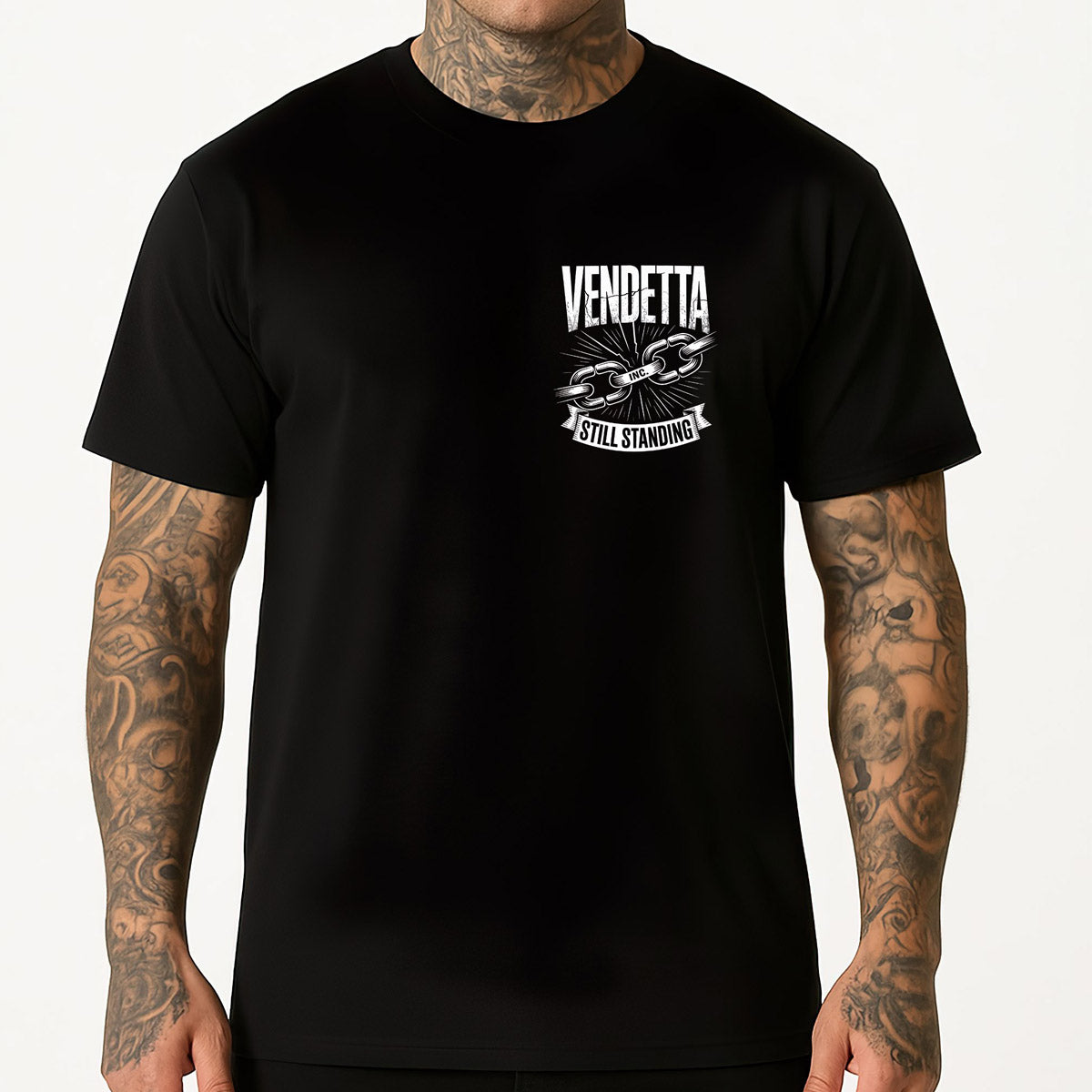 Vendetta Inc. Shirt Still Standing schwarz VD-1653