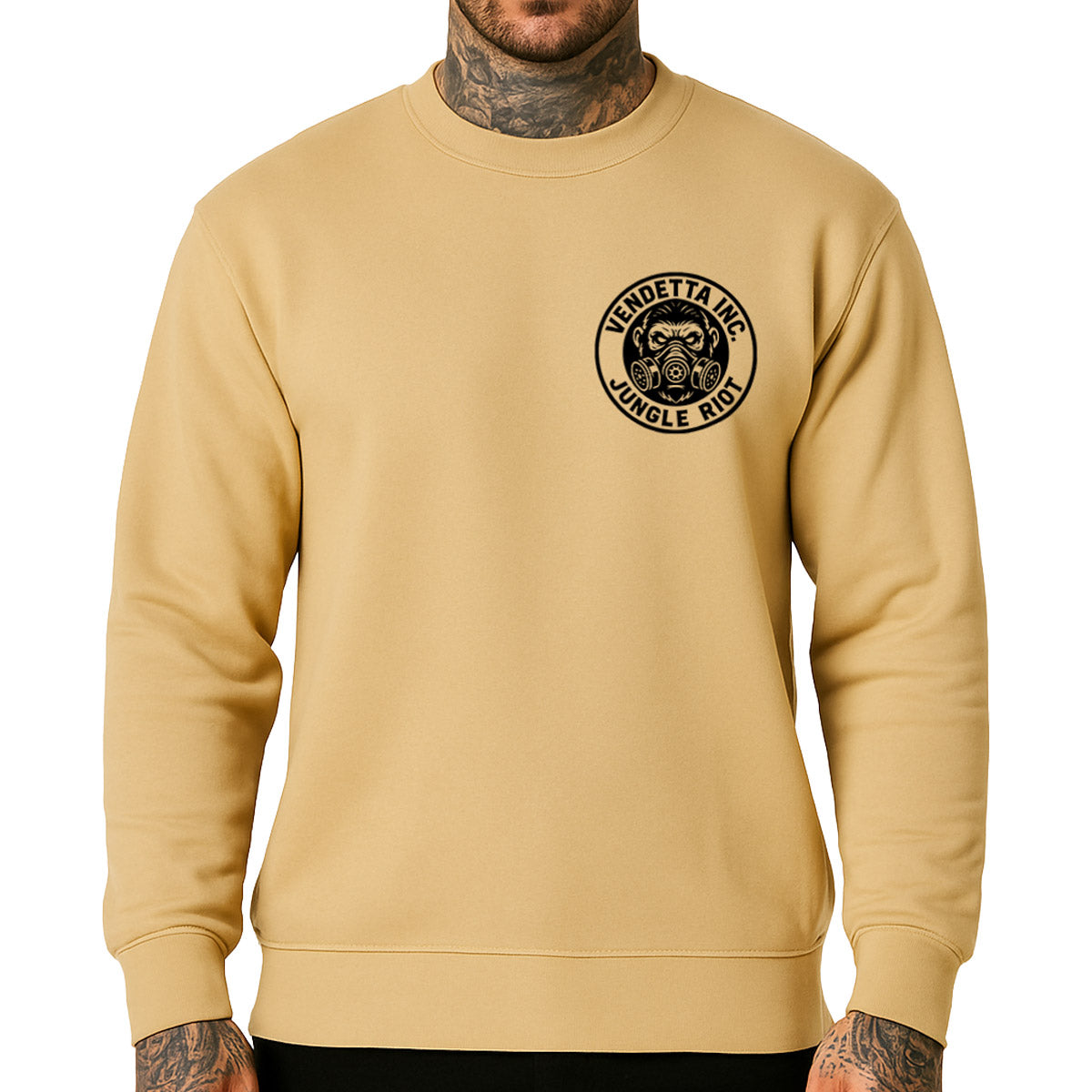 Vendetta Inc. Sweatshirt Jungle Riot sand VD-4090