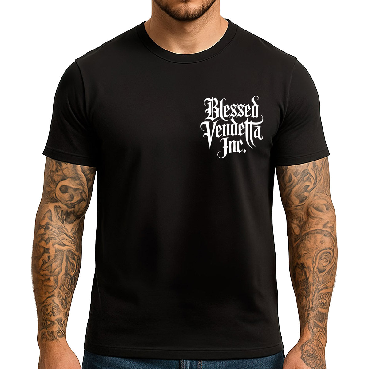 Vendetta Inc. Shirt Blessed Edition schwarz VD-1668