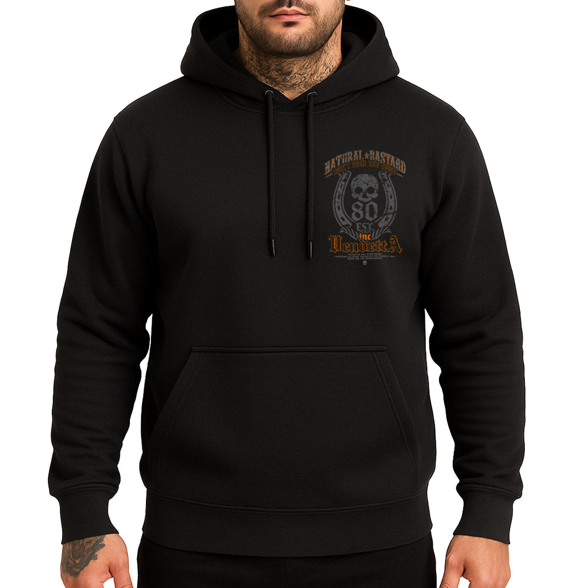 Vendetta Inc. Hoodie Skull Coon schwarz
