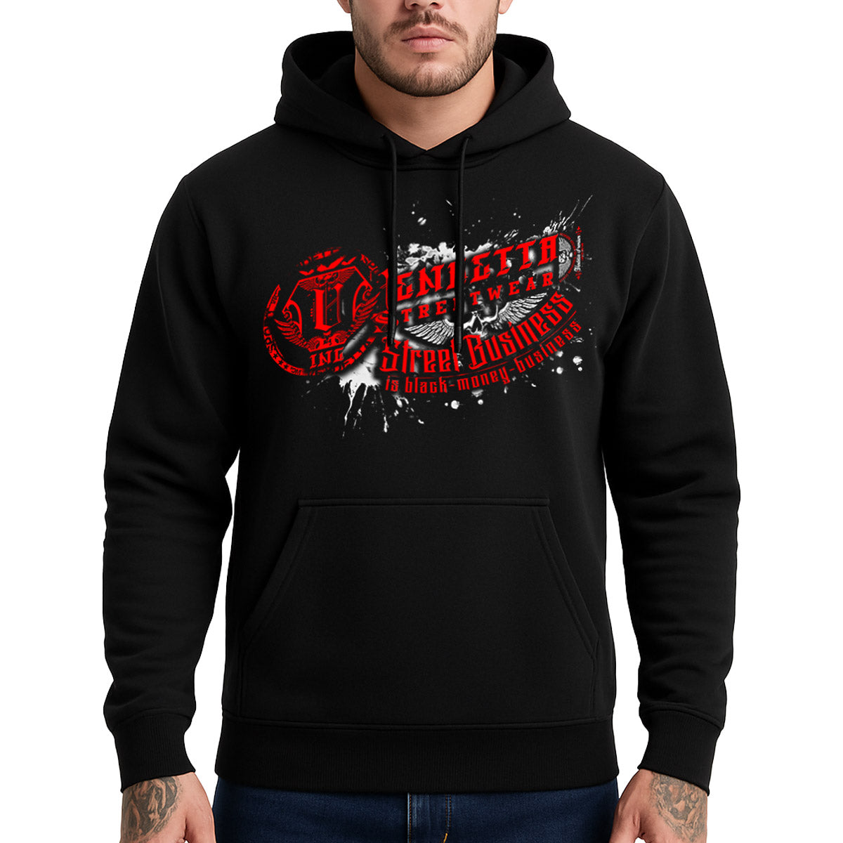 Vendetta Inc. Hoodie Money Division schwarz