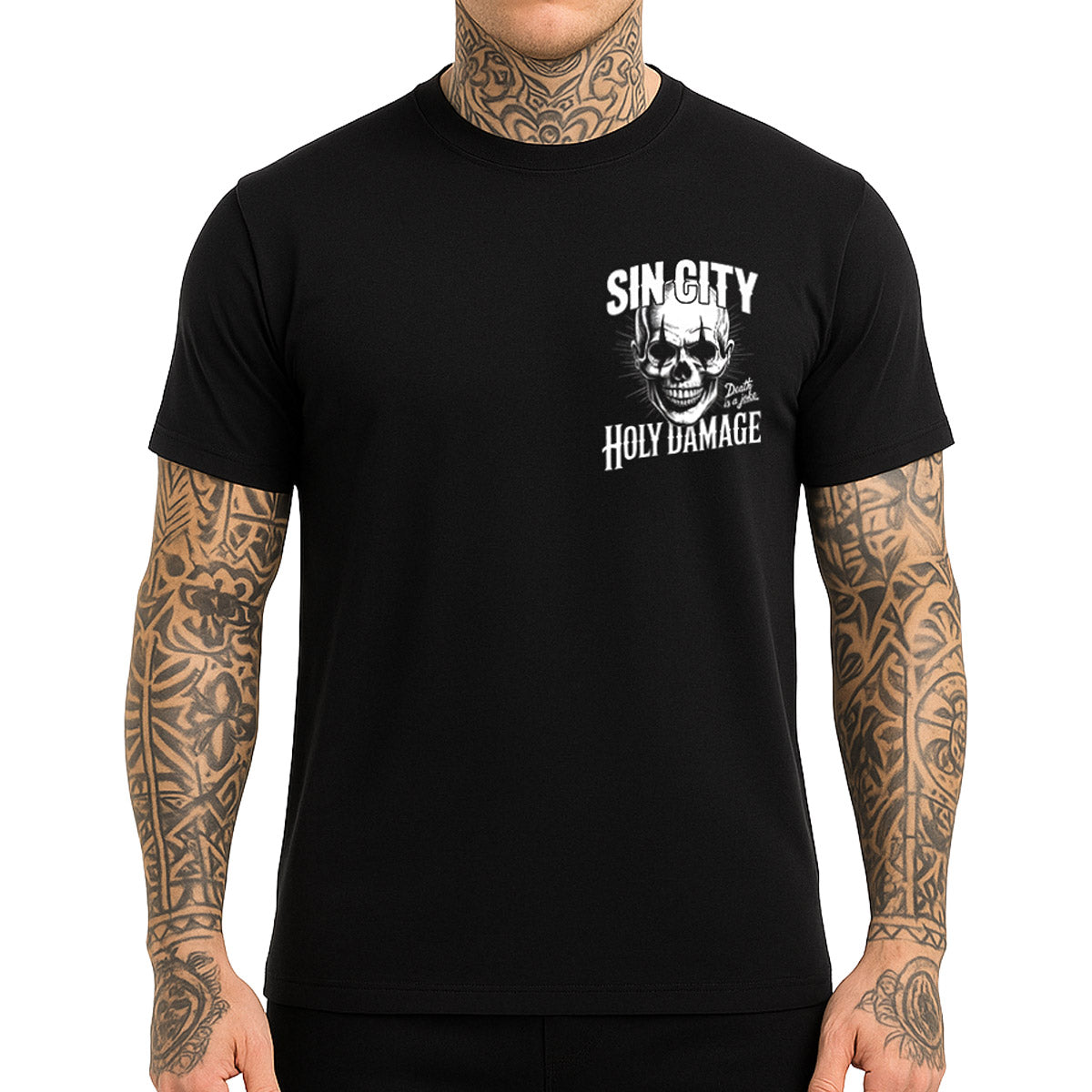 Vendetta Inc. Shirt Clown Skull schwarz
